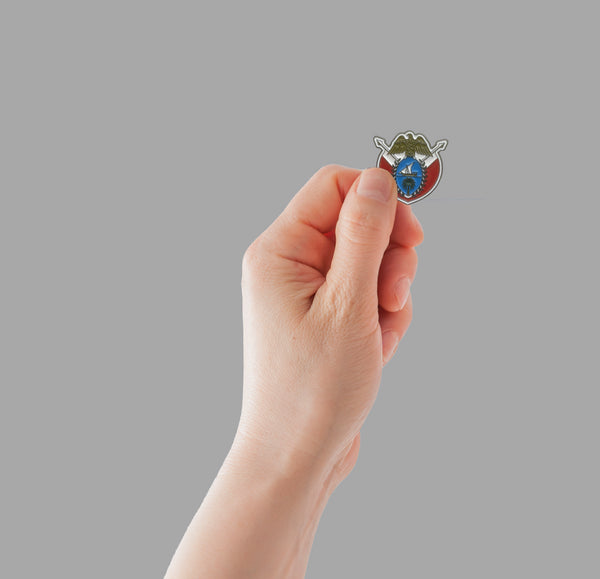 oh, Wanted Studio Brooch - Dubai Emirates New Logo, Metal